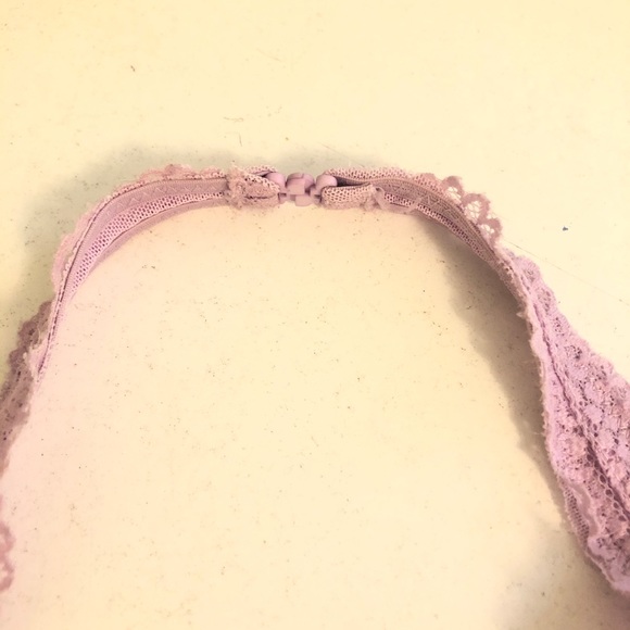 Lilac Halter Padded Bralette - Picture 6 of 6